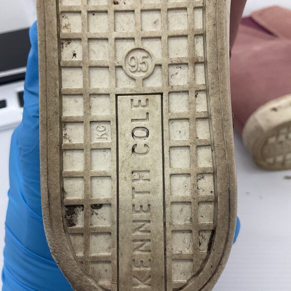 Kenneth Cole Women's Pink Leather Booties Hidden Wedge Size 9.5 - Preowned - Picture 6 of 7